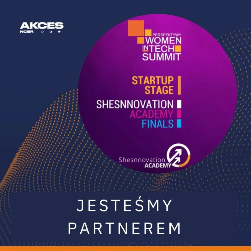 JESTEŚMY PARTNEREM STARTUP STAGE NA WOMEN IN TECH SUMMIT