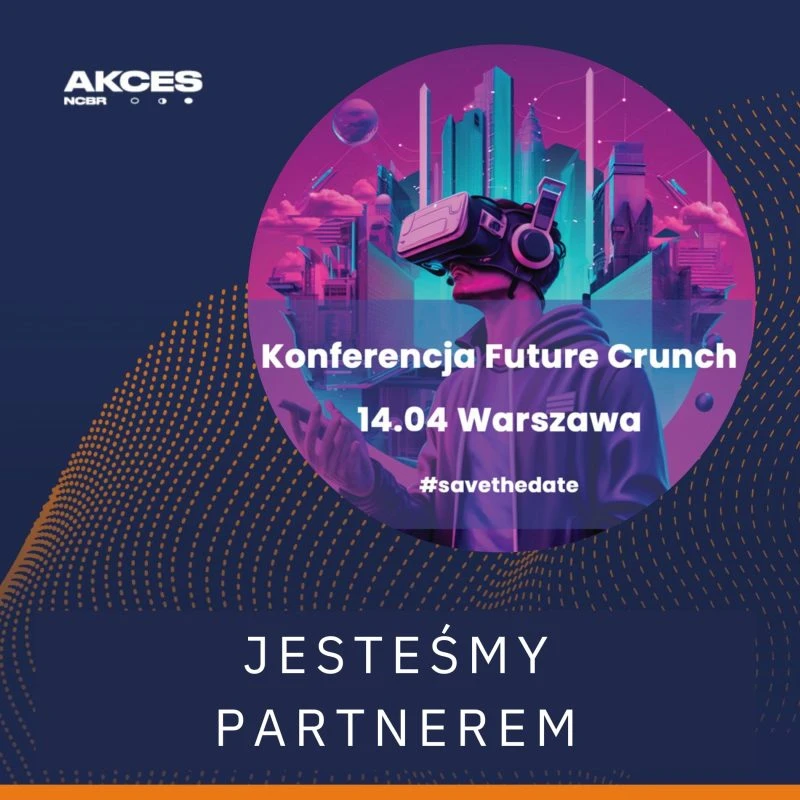 JESTEŚMY PARTNEREM FUTURE CRUNCH